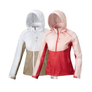 Female sports windbreaker